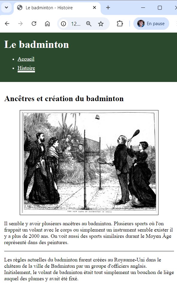 Image à reproduire en HTML