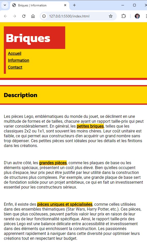 Image à reproduire en CSS - Partie 1