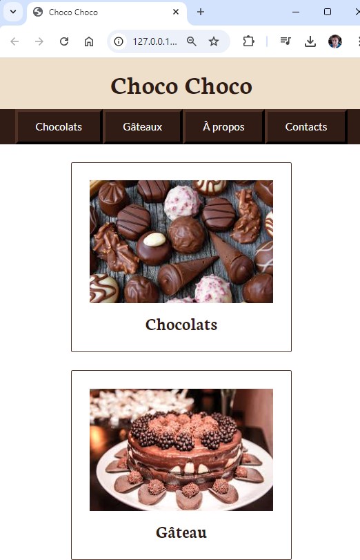 Image à reproduire en CSS - Petit écran - Partie 1