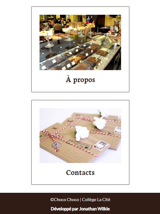 Image à reproduire en CSS - Petit écran - Partie 2