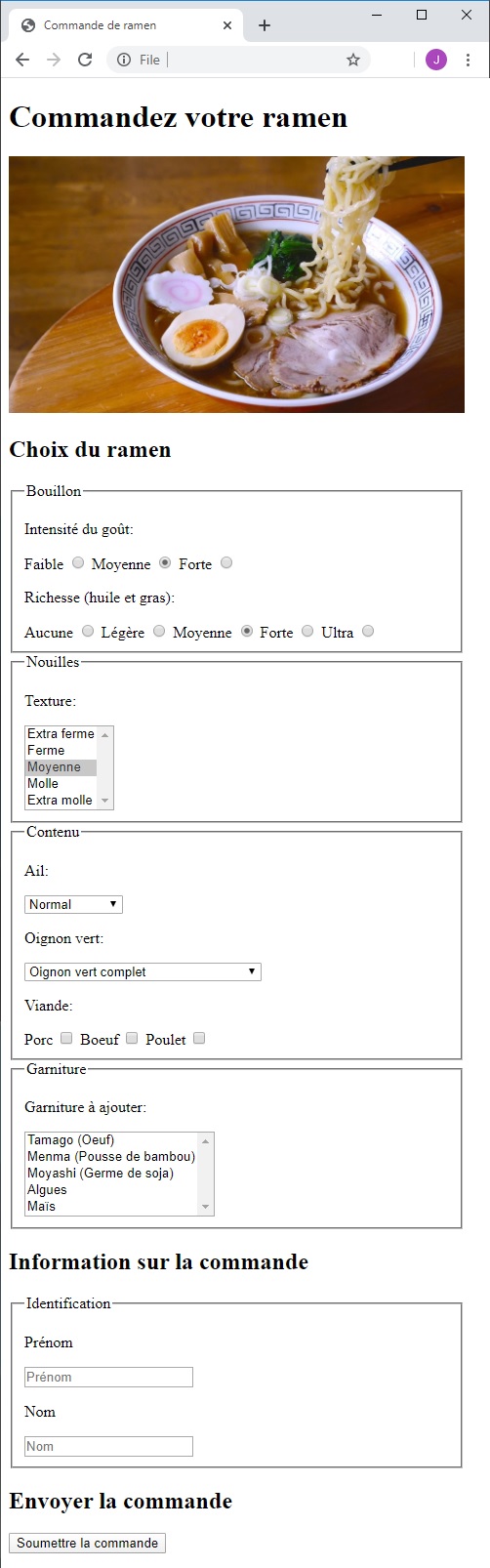 Image à reproduire en HTML