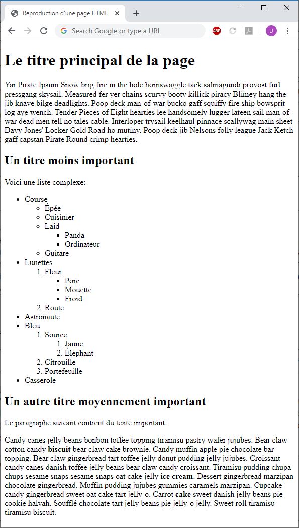 Image à reproduire en HTML